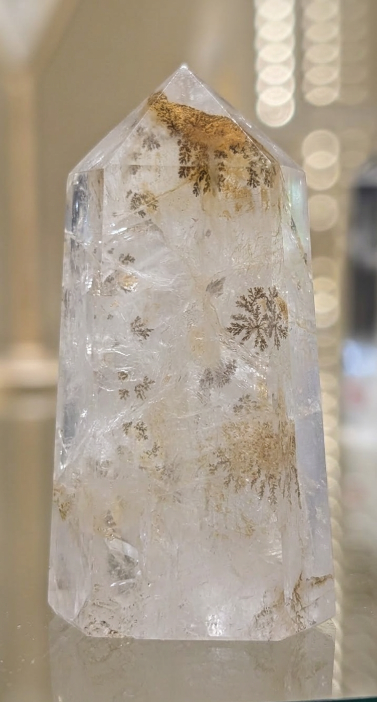 Dendritic Quartz Tower