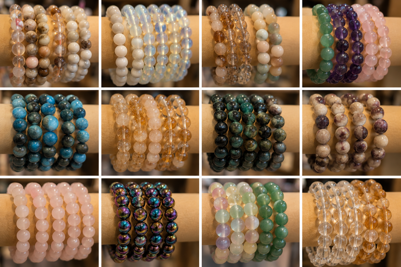 Crystal Bead Bracelets